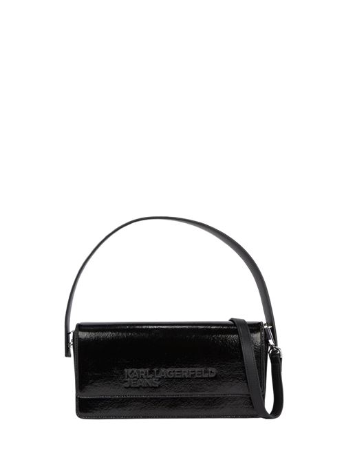 Borsa nera in poliuretano Karl Lagerfeld jeans | A1W30257999